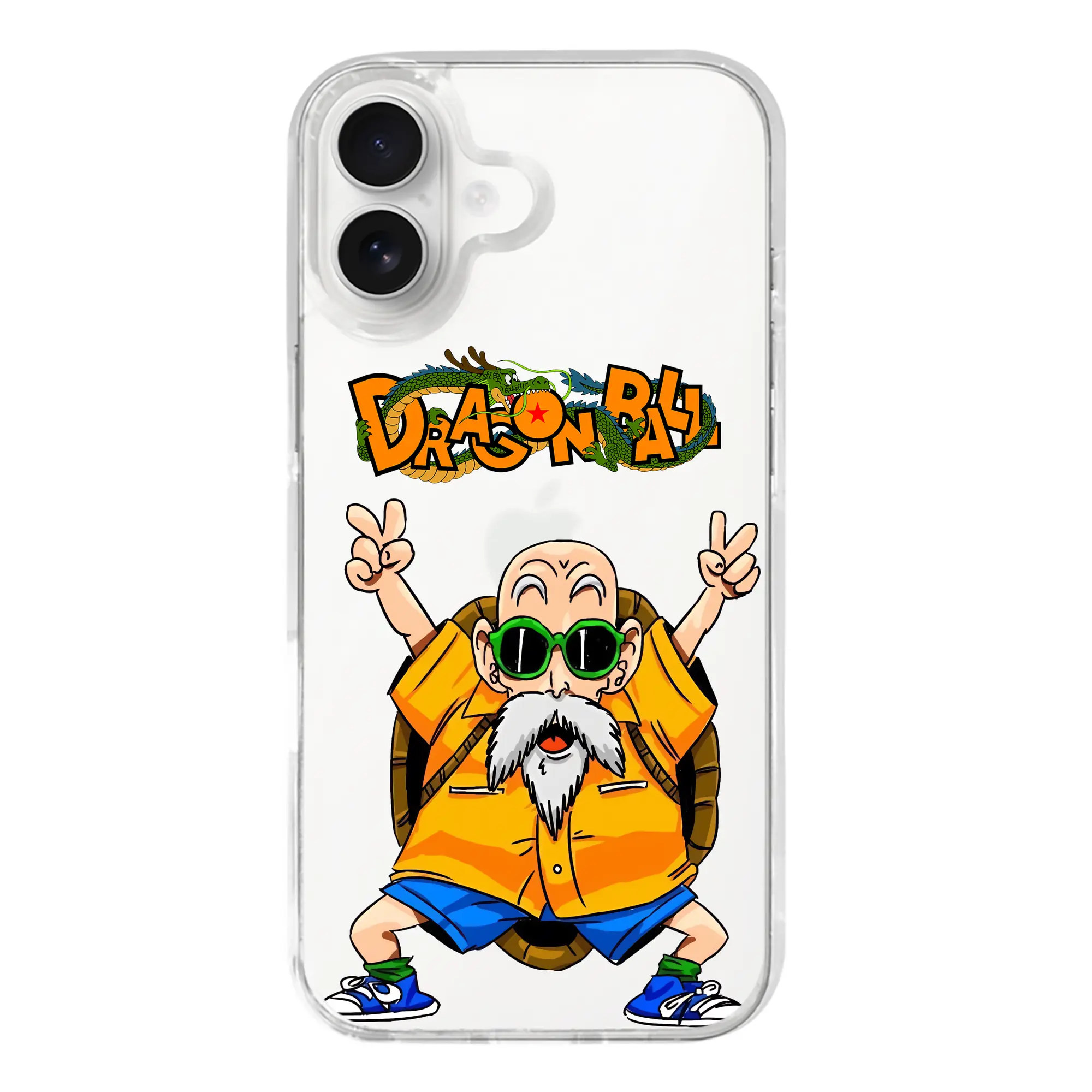 ドラゴンボール グッズ 亀仙人 - iPhone 17シリーズ 透明スマホケース – 薄型・耐衝撃・精密フィット保護カバー